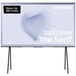 Samsung GQ55LS01BHUXZG QLED TV 139.7 cm 55 palec Energetická třída (EEK2021) G (A - G) DVB-C, DVB-S2, DVBT2 HD, CI+, QLED, Smart TV, UHD, WLAN světle modrá