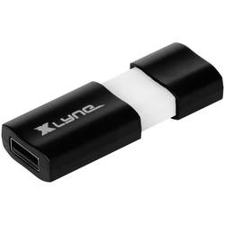 USB flash disk Xlyne Wave, 128 GB, USB 3.2 Gen 1 (USB 3.0), černá, bílá