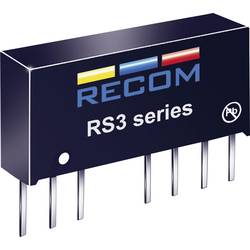 RECOM RS3-1205D DC/DC měnič napětí do DPS 12 V/DC 5 V/DC, -5 V/DC 300 mA 3 W Počet výstupů: 2 x Obsah 1 ks
