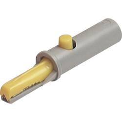 Hirschmann Test & Measurement AK 10 krokosvorka žlutá Upínací rozsah max.: 6 mm Délka: 53 mm 1 ks