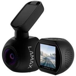 Lamax LMXT4 kamera za čelní sklo, 140 ° 12 V G-senzor, displej, zobrazení dat ve videu, automatický start, varování před kolizí, WDR, záznam smyčky, mikrofon,