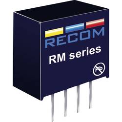 RECOM RM-3.33.3S DC/DC měnič napětí do DPS 3.3 V/DC 3.3 V/DC 76 mA 0.25 W Počet výstupů: 1 x Obsah 1 ks