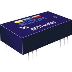 RECOM REC3-0515DR/H1 DC/DC měnič napětí do DPS 5 V/DC 15 V/DC, -15 V/DC 100 mA 3 W Počet výstupů: 2 x Obsah 1 ks