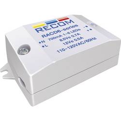 Recom Lighting RACD06-700 LED zdroj konstantního proudu, 6 W, 700 mA, 8.4 V/DC, max. vstupní 264 V/AC