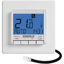 Eberle 527 8123 55 100 FIT-3F pokojový termostat pod omítku týdenní program Regulátor teploty podlahy s čidlem (F) 1 ks