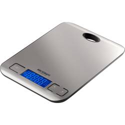 VOLTCRAFT TS-5000/1-Alu váha na dopisy 5 kg, rozlišení 1 g na baterii, nerezová ocel