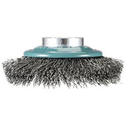 Makita Kuželový kartáč, kov, 100 mm, Lock Makita - Rundbürste - für Metall, Farbe, Rost, Schweißkanten D-73449 1 ks