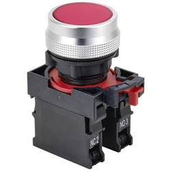 TRU COMPONENTS TC-10091028 tlačítkový spínač 250 V/AC 5 A 1x zap/zap s aretací IP40 1 ks