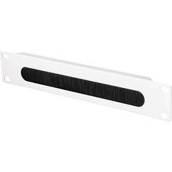 Renkforce RF-4759820 254 mm 10 palec kartáčová lišta pro datové skříně pevná vestavba Vhodné pro hloubku skříně: od 300 mm šedá