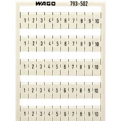 WAGO 793-502 popisné karty Otisk (Kabelový značkovač): 1 - 10 1 ks