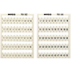 WAGO 793-4569 popisné karty Otisk (Kabelový značkovač): 51 - 60 1 ks