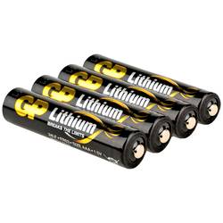 GP Batteries GP24LF359C4 mikrotužková baterie AAA lithiová 1.5 V 4 ks