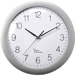 MXP3601S DCF nástěnné hodiny 30 mm x 56 mm, stříbrná