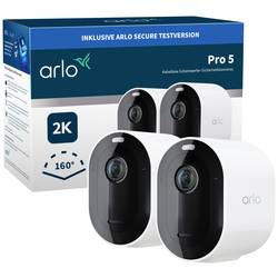 ARLO Pro 5 Spotlight Security Camera with 2x Camera Kit VMC4260P-100EUS Wi-Fi IP-sada bezpečnostní kamery se 2 kamerami 2688 x 1520 Pixel