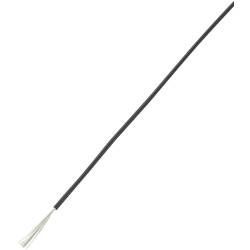 TRU COMPONENTS 1571390 lanko/ licna, LiY, 1 x 0.22 mm², černá, 10 m