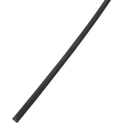 TRU COMPONENTS 1571393 BS1000-FR1, ochranný oplet PET, 3.20 do 3.20 mm, černá, metrové zboží
