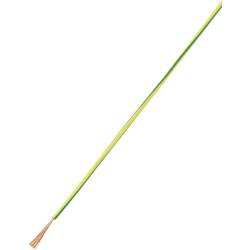 TRU COMPONENTS 1571384 lanko/ licna, LiY, 1 x 0.50 mm², zelená, žlutá, 10 m