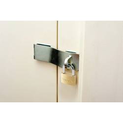 Sygonix SY-5045282 visací zámek 24.7 mm částečně se stejným uzavíráním zlatožlutá na klíč