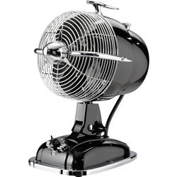CasaFan Retrojet stolní ventilátor 24 W (Ø x v) 18.2 cm x 32 cm černá, chrom