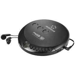 Renkforce RF-CDP-200 přenosný CD přehrávač Discman CD, MP3 černá