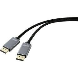 SpeaKa Professional DisplayPort kabel Konektor DisplayPort, Konektor DisplayPort 5.00 m černá SP-8993892 DisplayPort 1.4 Kabel DisplayPort