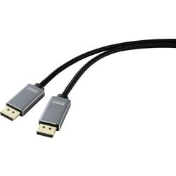SpeaKa Professional DisplayPort kabel Konektor DisplayPort, Konektor DisplayPort 5.00 m černá SP-8993892 pozlacené kontakty Kabel DisplayPort