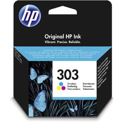 HP Ink 303 originál azurová, purppurová, žlutá T6N01AE Inkousty