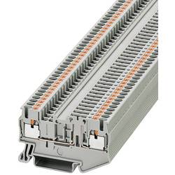 Phoenix Contact PT 2,5-TG 3210185 oddělovací svorka Pólů: 2 0.14 mm² 2.5 mm² šedá 1 ks Piece