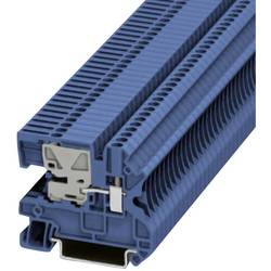 Phoenix Contact UTN 2,5 3245011 oddělovací svorka Pólů: 2 0.14 mm² 4 mm² modrá 1 ks