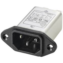 TRU COMPONENTS, TC-10101412 síťový filtr, 250 V/AC, 6 A, 0.8 mH