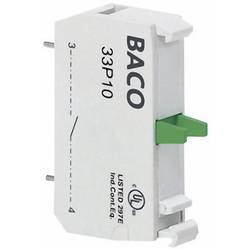 BACO BA33P10 spínací kontaktní prvek 1 spínací kontakt bez aretace 600 V 1 ks