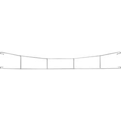 Märklin 70142 H0 trolejový drát C-kolej H0 Märklin (s uložením), K-kolej H0 Märklin (bez uložení) 142 mm 5 ks