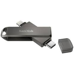 SanDisk iXpand® Luxe USB flash disk 256 GB černá SDIX70N-256G-GN6NE Lightning, USB-C® USB 3.1 (1. generace)