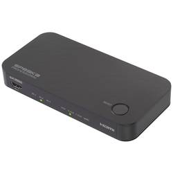SpeaKa Professional TV, přijímač, audio extraktor SP-HDA-510 [HDMI - HDMI] 3840 x 2160 Pixel eARC, S/PDIF- + analog výstup, integrovaný 3portový HDMI přepínač
