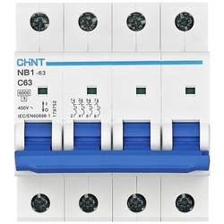 Chint 179740 NB1-63 4P C10 6kA DB elektrický jistič 4pólový 10 A 240 V, 415 V