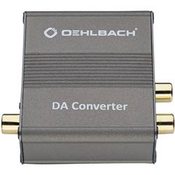 Oehlbach audio konvertor DA Converter [Toslink, cinch digitální - cinch]