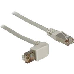 Delock 83514 RJ45 síťové kabely, propojovací kabely CAT 5e S/FTP 0.50 m šedá 1 ks