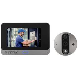 Sygonix domovní IP/video telefon Wi-Fi kamera, vnitřní video jednotka šedá