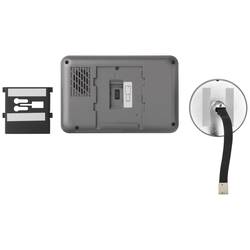 Sygonix domovní IP/video telefon Wi-Fi kamera, vnitřní video jednotka šedá