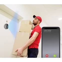 Sygonix domovní IP/video telefon Wi-Fi kamera, vnitřní video jednotka šedá