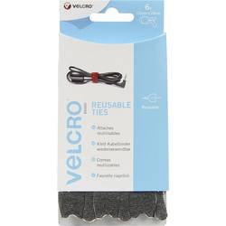 VELCRO® VEL-EC60388 kabelový manažer na suchý zip ke spojování háčková a flaušová část (d x š) 200 mm x 12 mm černá 6 ks