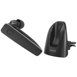 Hama In Ear Headset Bluetooth®, 00184110, mono, černá
