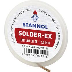 Stannol Solder Ex odpájecí lanko Délka 1.6 m Šířka 2.0 mm tavicí přísada