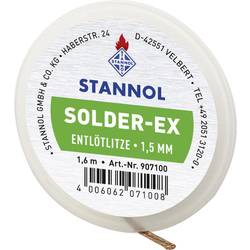 Stannol Solder Ex odpájecí lanko Délka 1.6 m Šířka 1.5 mm tavicí přísada