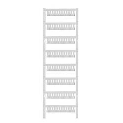 Terminal markers, MultiCard, 10 x 5 mm, Polyamide + POM, Colour: White ZS 10/5 MC NEUTRAL 1610000000 bílá Weidmüller 480 ks