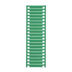 Terminal markers, MultiCard, 5 x 5 mm, Polyamide 66, Colour: Green DEK 5/5 MC-10 NEUT. GN 1609801688 zelená Weidmüller 1000 ks