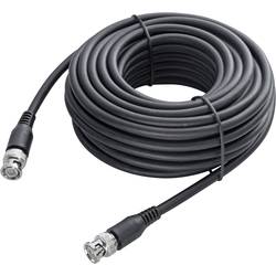 Sygonix SY-4361902 video prodlužovací kabel [1x BNC zástrčka - 1x BNC zástrčka] 0.50 m černá