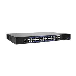 ABUS ABUS Security-Center 19 síťový switch 24 portů, funkce PoE