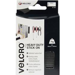 VELCRO® VEL-EC60239 pásek se suchým zipem, lepicí, háčková a flaušová část, extra silná, (d x š) 100 mm x 50 mm, černá, 2 pár