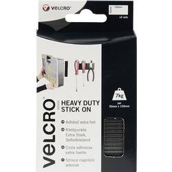 VELCRO® VEL-EC60239 pásek se suchým zipem lepicí háčková a flaušová část, extra silná (d x š) 100 mm x 50 mm černá 2 pár